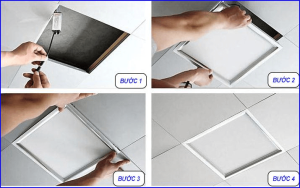 cac buoc lap den panel light